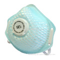 EN149 disposable dust mask FFP2D valved respirator mask with mesh